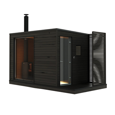 KUUT L Wood Heated Premium Sauna — House of Cypress