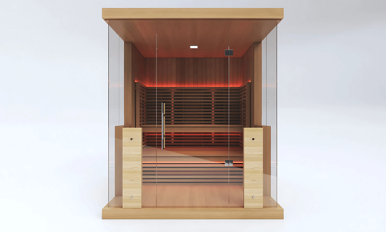 PlusLife Indoor Full Spectrum 4-6 Person Sauna