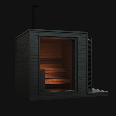 KUUT M Wood Heated Premium Sauna — House of Cypress