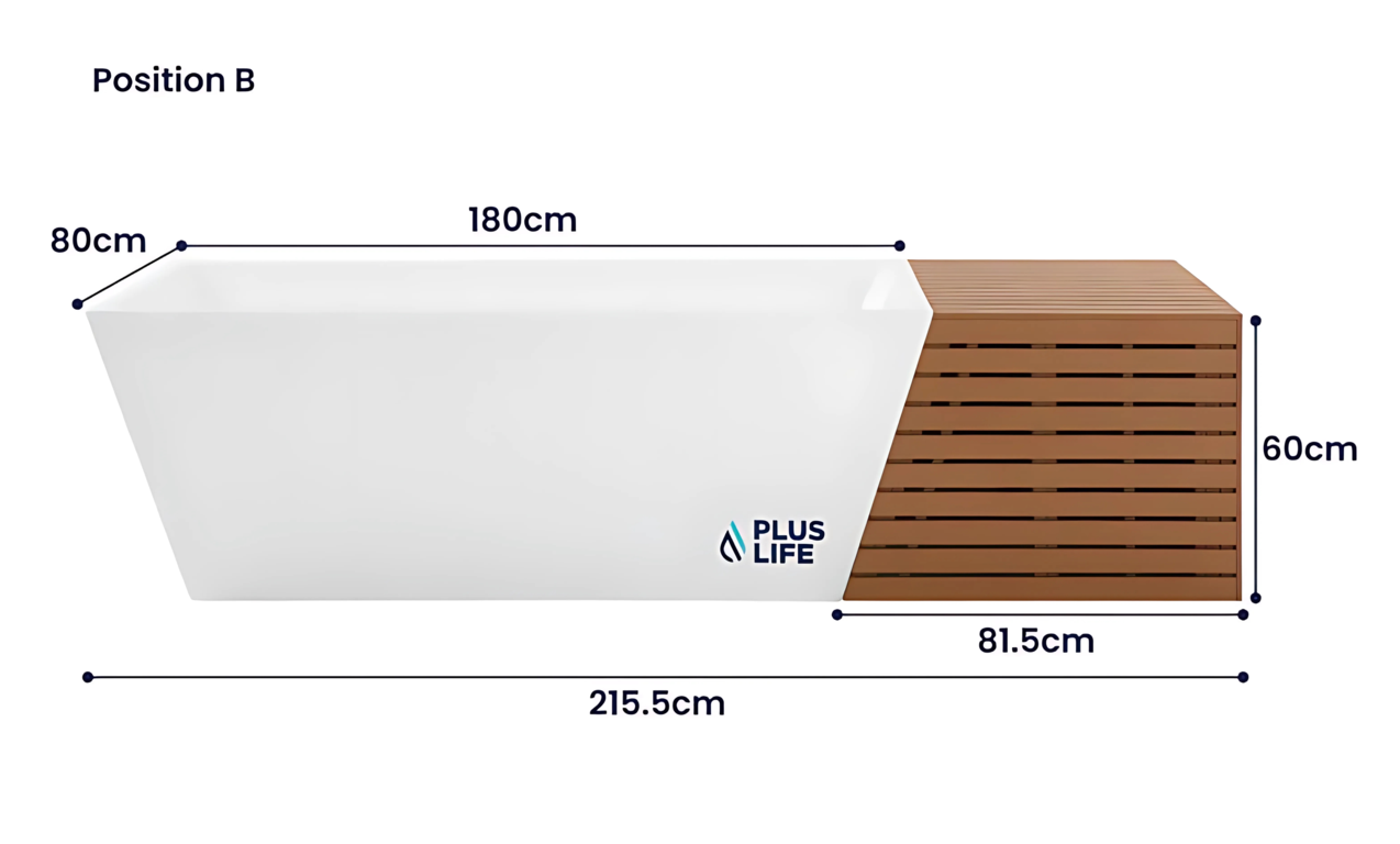 PlusLife Commercial Ice Bath