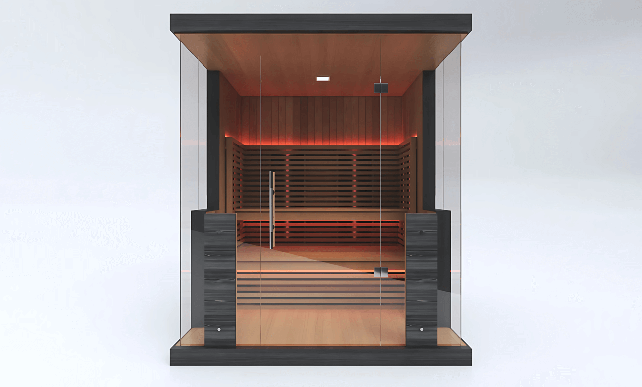 PlusLife Indoor Full Spectrum 4-6 Person Sauna
