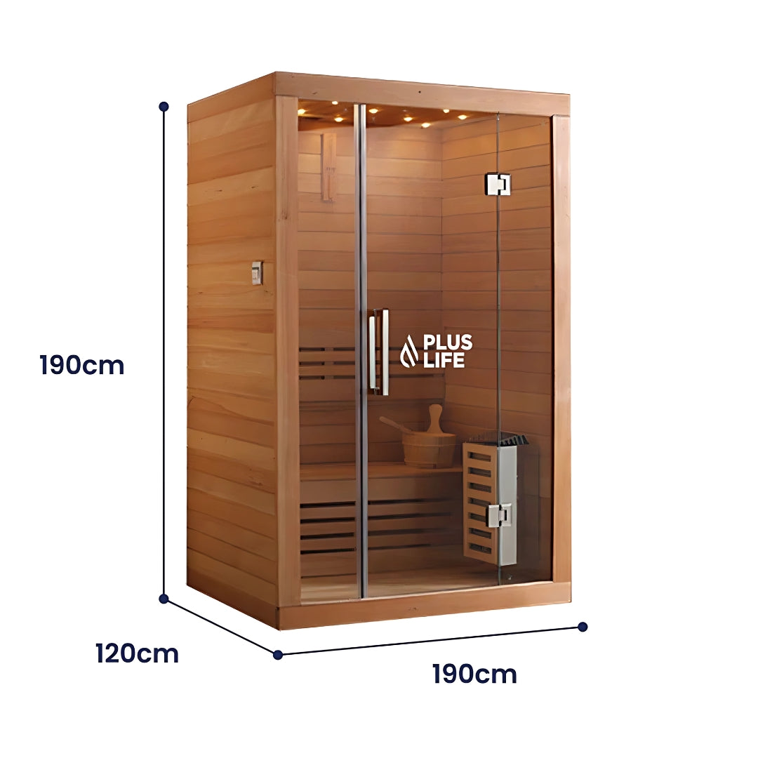 PlusLife 2-3 Person Sauna Traditional Finnish — House of Cypress