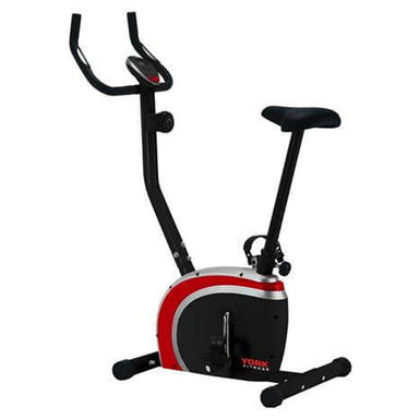 York Performance Upright Bike Exercise bike Indoor cycling Cardio workout Fitness equipment Adjustable resistance LCD display Heart rate monitor Ergonomic design Cycling trainer Home gym Workout programs