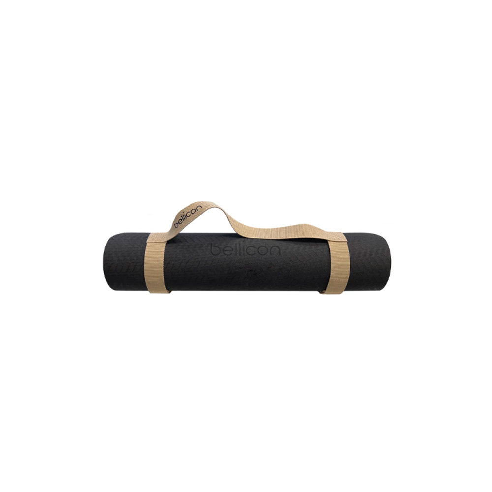 Bellicon Yoga Mat Exercise Fitness Rebounding Workout Cushioned Grip Non-slip Eco-friendly Comfort Support Pilates Health Wellness