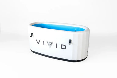 Portable ice bath Inflatable ice tub Collapsible cold therapy tub Vibrant cold plunge pool Colorful recovery bath Travel-friendly ice immersion tub Inflatable wellness tub Bright cold water therapy Compact ice bath