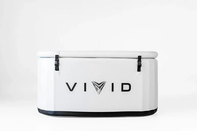 Portable ice bath Inflatable ice tub Collapsible cold therapy tub Vibrant cold plunge pool Colorful recovery bath Travel-friendly ice immersion tub Inflatable wellness tub Bright cold water therapy Compact ice bath