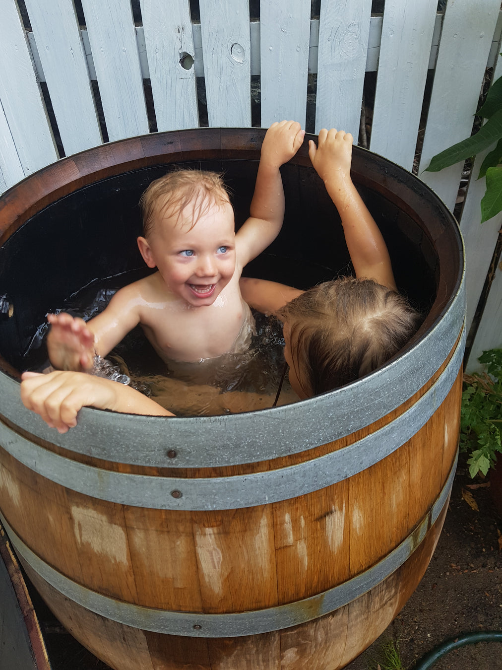 Peter Russ.  Founder of House of Cypress, Children in Ice Bath