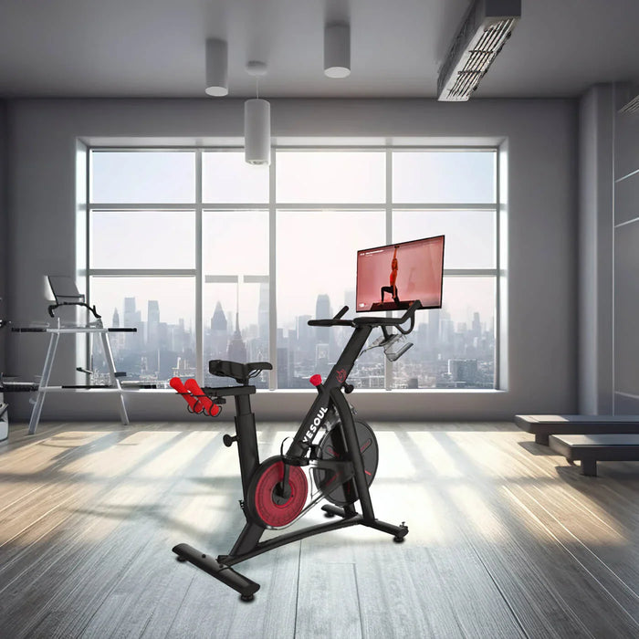 Meet your new workout buddies: Yesoul G1 Plus 24” and G1 Max 32” HD Bikes!
