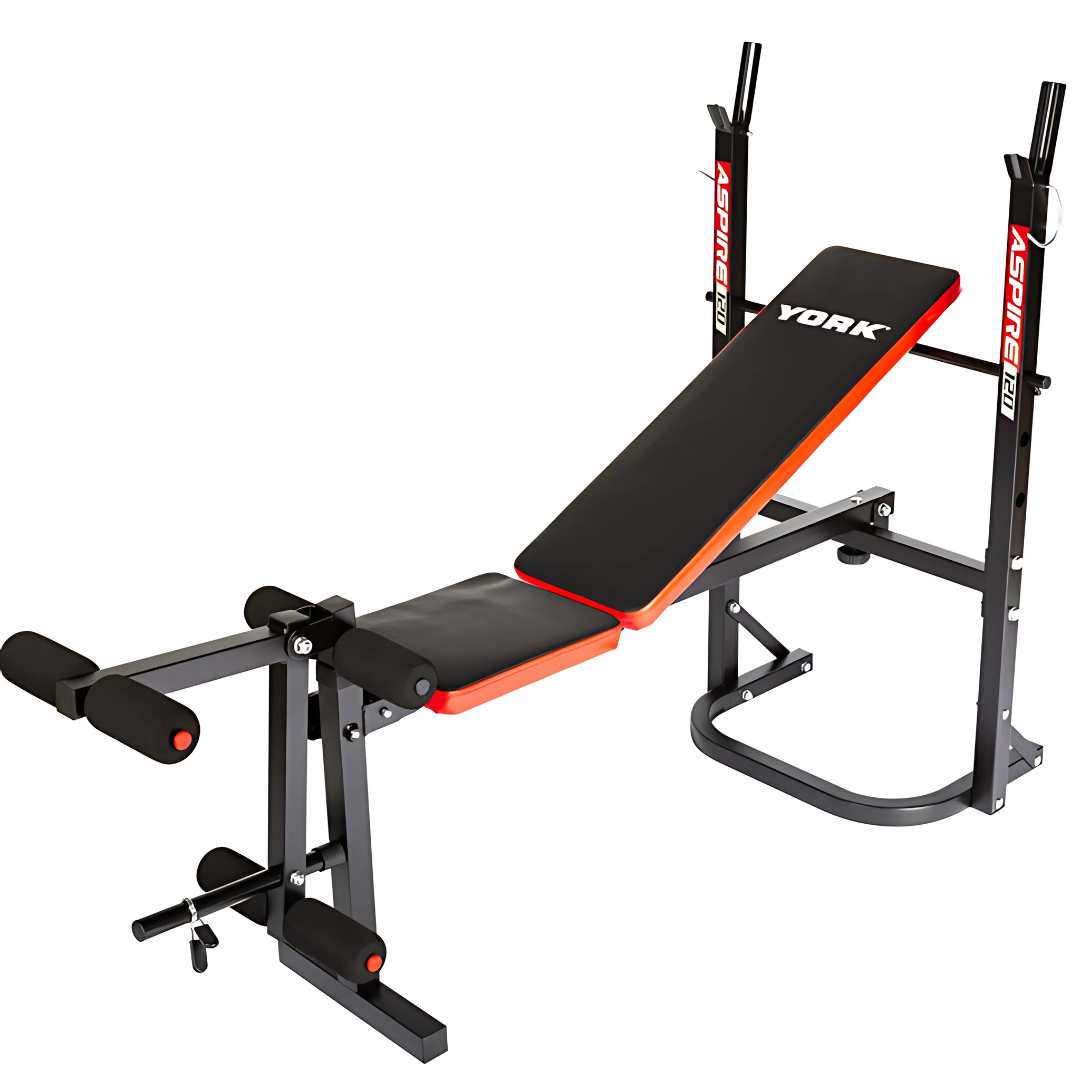 York Aspire 120 Folding Bench — House of Cypress
