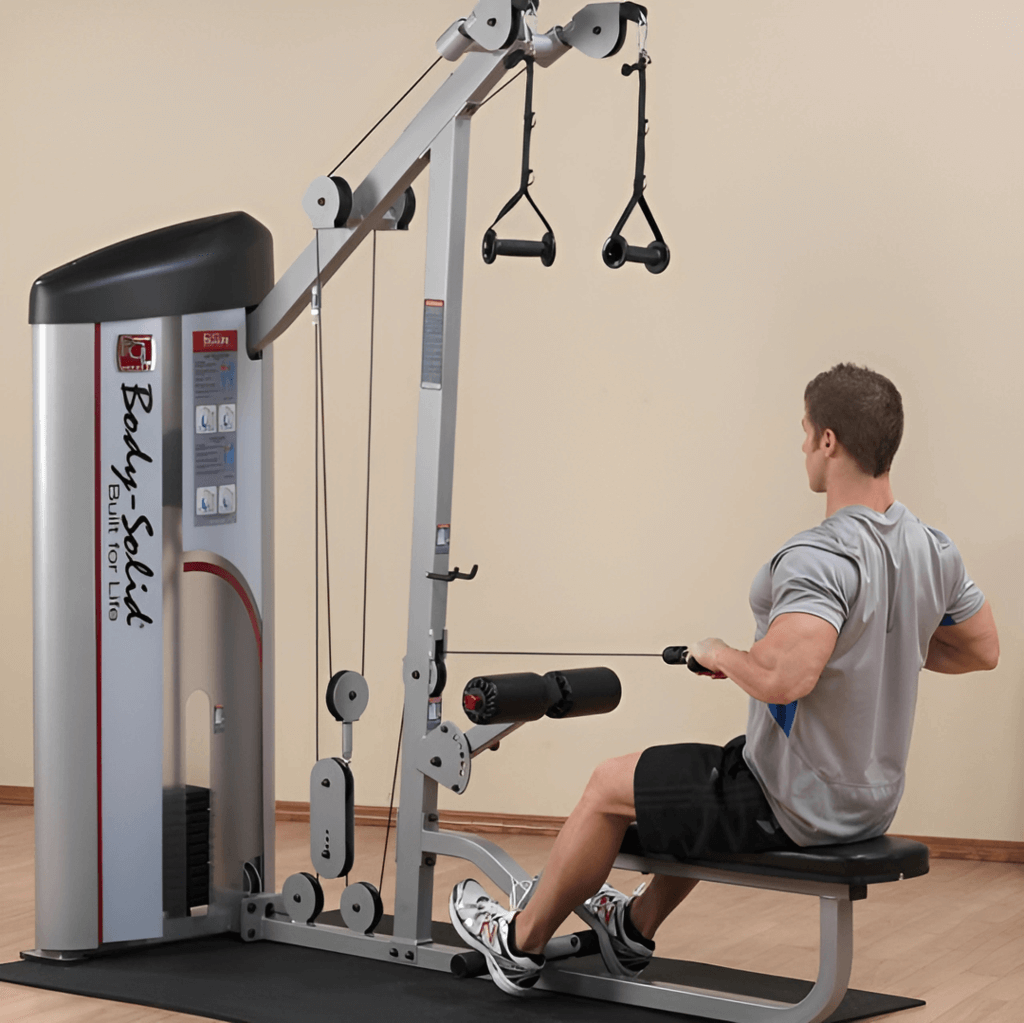 Body-Solid Series 2 Lat Pull/Row 235 lbs Stack — House of Cypress