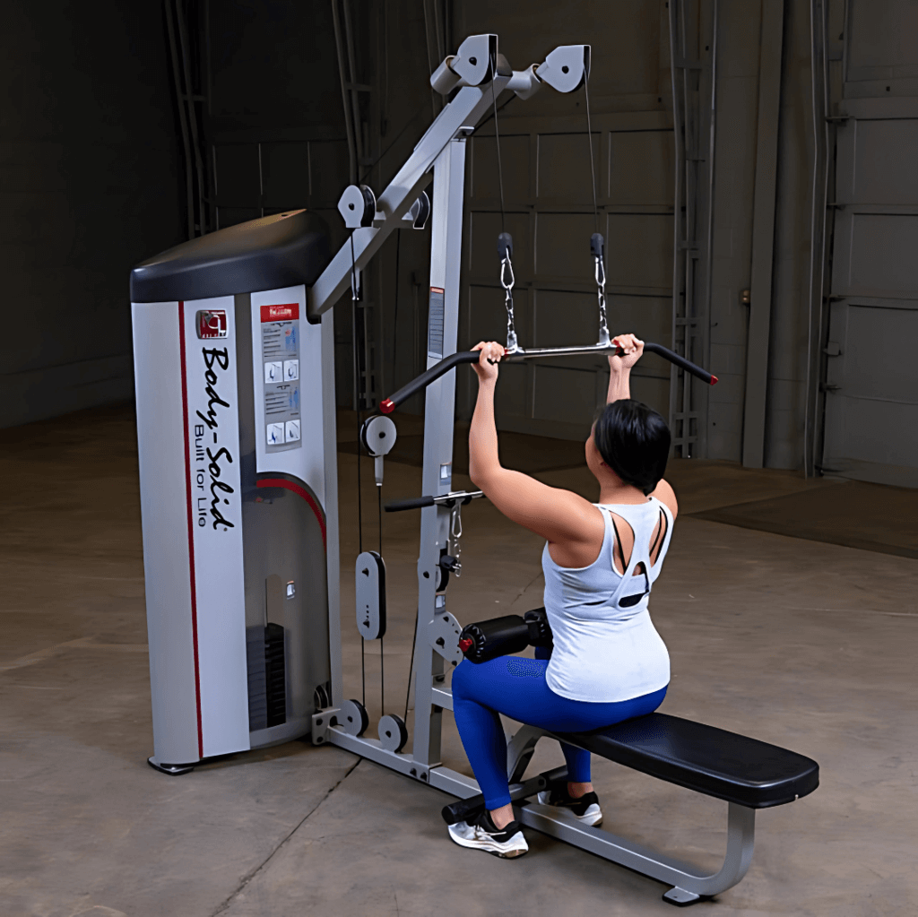 Body-Solid Series 2 Lat Pull/Row 235 lbs Stack — House of Cypress