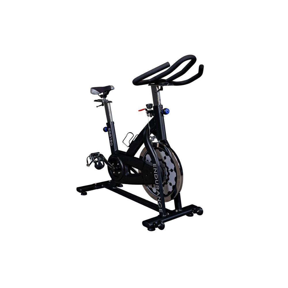 Endurance cycling bike Indoor cycling bike Spin bike Cardio workout Stationary bike Cycling training Resistance levels Adjustable seat Multi-grip handlebars LCD display Flywheel Magnetic resistance Quiet operation Virtual cycling classes