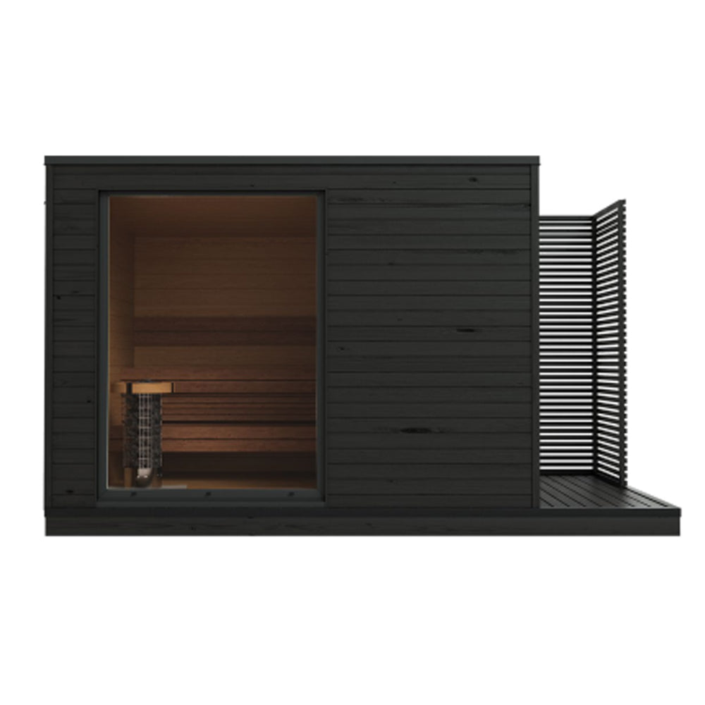 KUUT L Premium Sauna Sauna relaxation Sauna health benefits Infrared sauna Premium sauna experience Home sauna Sauna therapy Sauna wellness Sauna design Sauna installation Sauna technology Sauna heating Sauna aesthetics Sauna customization Sauna comfort