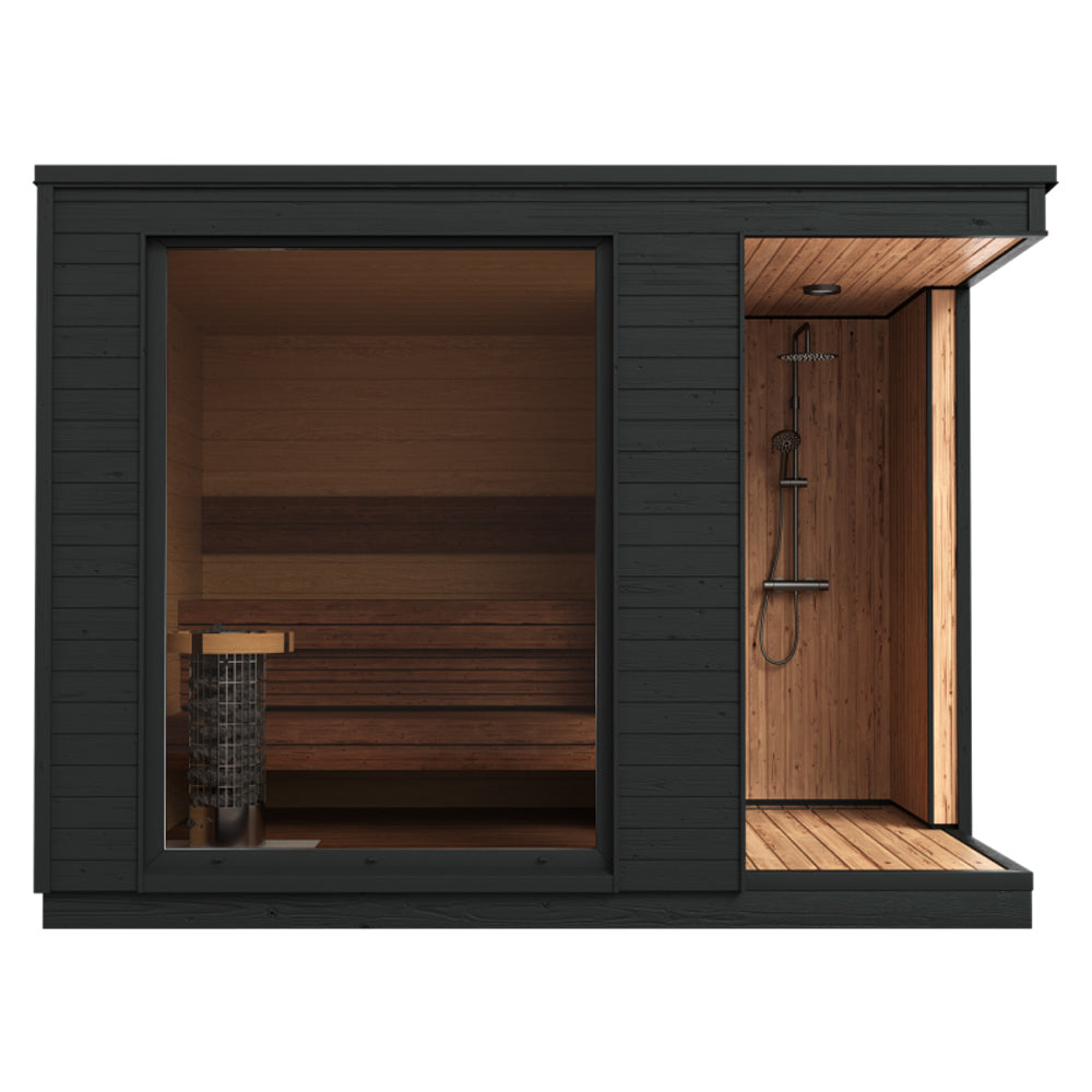 KUUT M Wood Heated Premium Sauna — House of Cypress