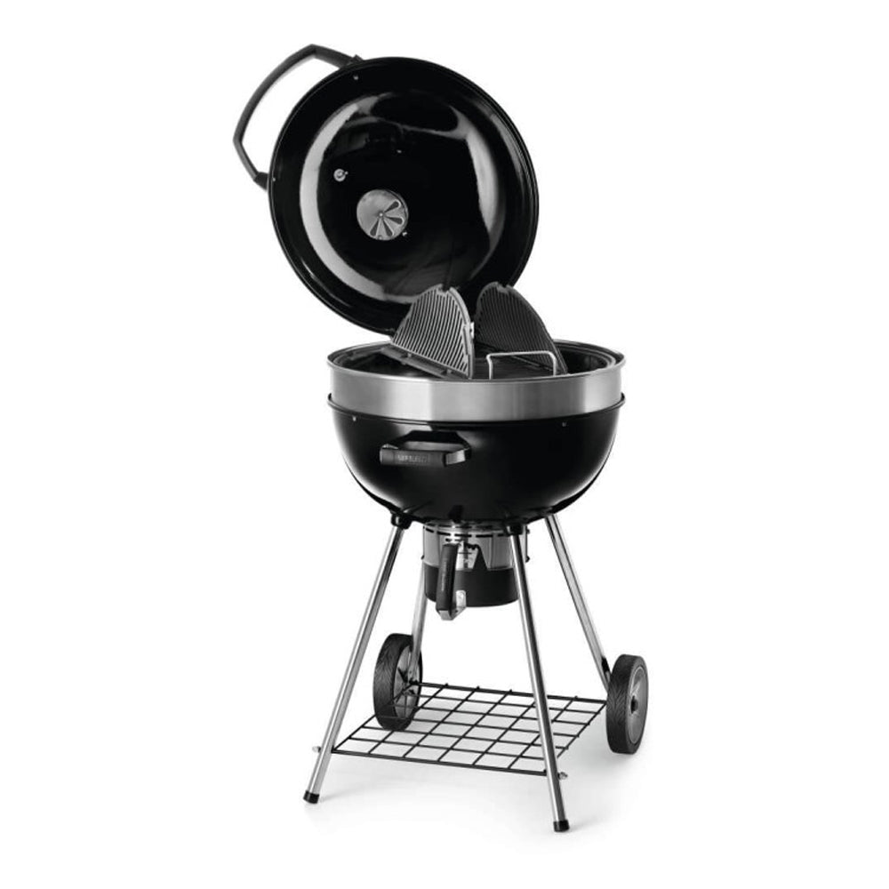 Napoleon Pro Charcoal BBQ Kettle BBQ Grill Napoleon Pro Grill Charcoal Grill Black Kettle BBQ Napoleon Charcoal BBQ BBQ Smoker Outdoor Cooking Grill Accessories Barbecue Grilling Charcoal Barbecue Cooking Appliances Backyard BBQ Grilling Equipment Napoleon Pro Series BBQ