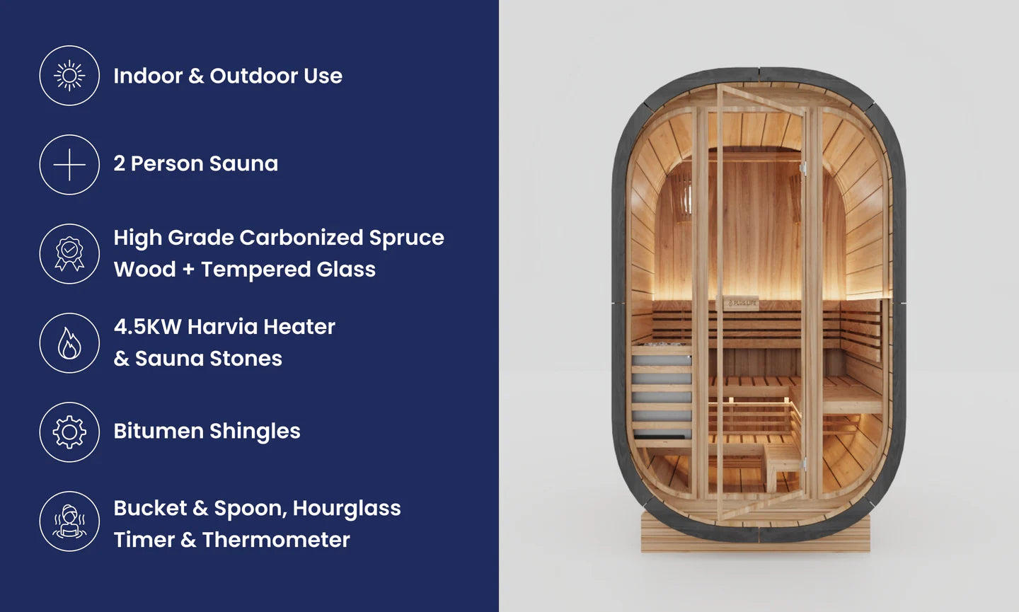 Outdoor Sauna
Mini Traditional Sauna
Portable Sauna
Compact Outdoor Sauna
Outdoor Wellness
Traditional Finish Sauna
Infrared Sauna
Outdoor Heating Sauna
Sauna for Small Spaces
PlusLife Sauna
Customizable Outdoor Sauna
Australian Outdoor Sauna
Portable Traditional Sauna
Outdoor Heating Sauna Australia
Luxury Outdoor Sauna
Compact Sauna Solution