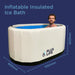 PlusLife Portable Commercial Ice Bath Recovery Cold Therapy Athlete Sports Rehabilitation Muscle Recovery Injury Management Temperature Control Hydrotherapy Wellness Cryotherapy Physical Therapy