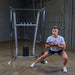 Powerline Functional Trainer Single Stack Functional Trainer Cable-based Strength Training Home Gym Equipment Resistance Training Machine Multi-Functional Exercise Equipment Adjustable Pulleys Weight Stack Machine Upper and Lower Body Workouts Dual Independent Weight Stacks Cable Crossover Machine