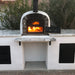 Authentic Ventura Premium Black Pizza Oven Wood-fired Traditional Handmade High-quality Outdoor Cooking Crust Flavorful Heat Insulation Design