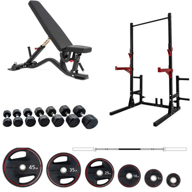 Sole Gym Starter Package Fitness Exercise Workout Gym Equipment Home Gym Fitness Package Fitness Equipment Cardio Strength Training