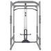 York FTS Power Cage Power rack with pulley system Hi/Low Pulley attachment Weight plate storage Strength training equipment Home gym setup Fitness cage with pulley Adjustable weight rack Multi-functional power cage Resistance training station Cable pulley attachment Weight stack pulley system