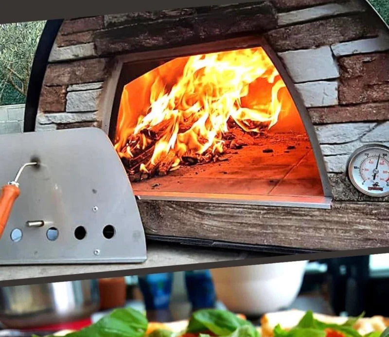 Authentic Maximus Mobile Pizza Oven,Wood-fired, Traditional, Handmade, High-quality Cooking, Crust, Flavorful, Heat Insulation, Design, Italy