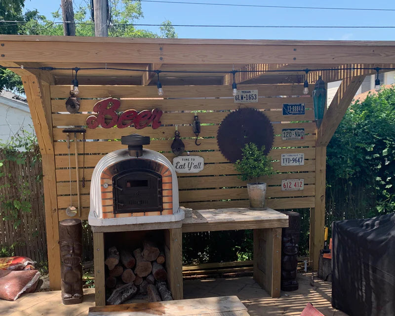 Authentic, Premium Pizza Oven, Wood-fired, Traditional, Handmade, High-quality, Brick Outdoor Cooking, Crust Flavorful, Heat Insulation, Design, Portugal, European